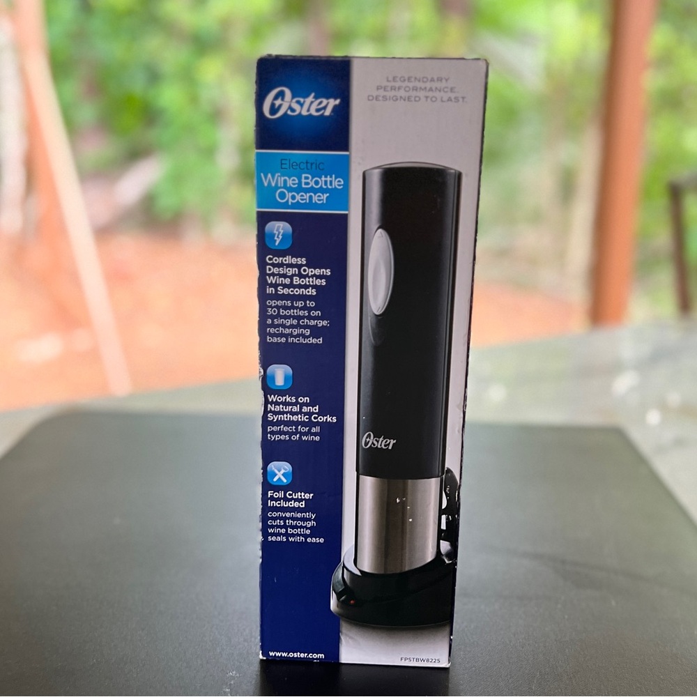 Oster electric wine corkscrew